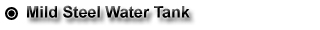 Mild Steel Water Tank